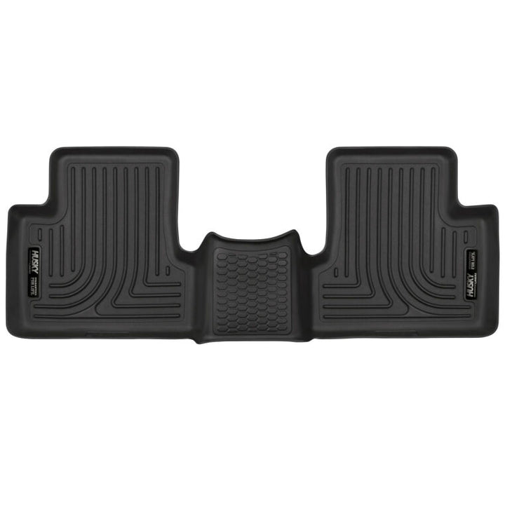 Husky Liners 15-22 Jeep Cherokee X-act Contour Series 2nd Seat Floor Liner - Black - Bull Strap
