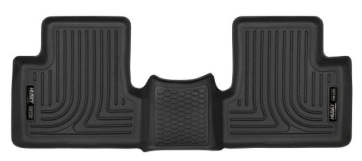 Husky Liners 15-22 Jeep Cherokee X-act Contour Series 2nd Seat Floor Liner - Black - Bull Strap
