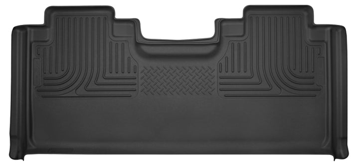 Husky Liners 15-23 Ford F-150 Super Cab X-Act Contour Black 2nd Seat Floor Liners - Bull Strap