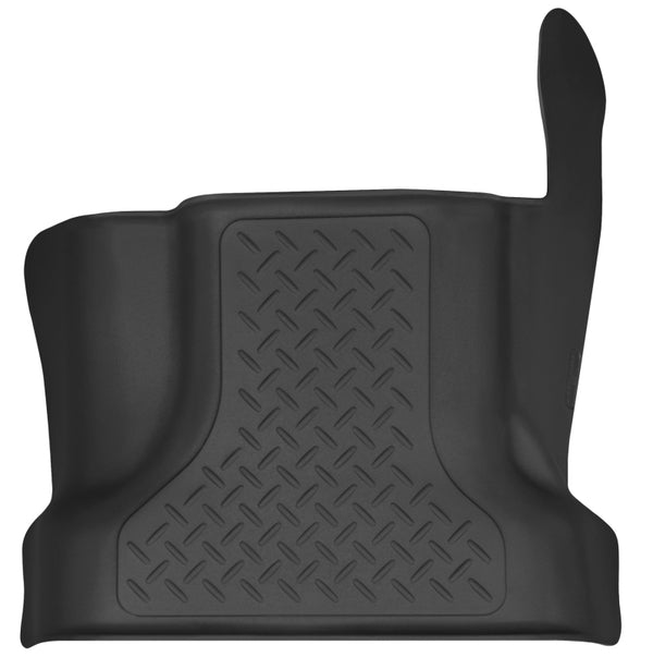 Husky Liners 15-23 Ford F-150 SuperCrew Cab X-Act Contour Black Center Hump Floor Liners - Bull Strap