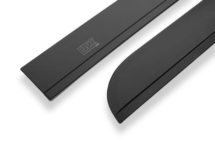 Husky Liners 15-24 Ford F-150 (Incl. Raptor/Lightning) Ventvisor Low Profile (4pc) - Smoke - Bull Strap