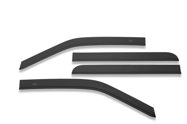 Husky Liners 15-24 Ford F-150 (Incl. Raptor/Lightning) Ventvisor Low Profile (4pc) - Smoke - Bull Strap