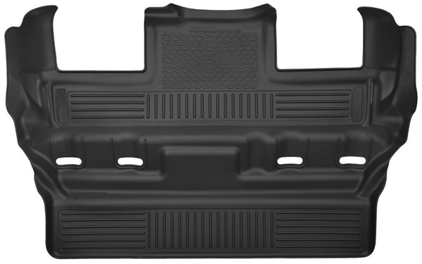 Husky Liners 15 Cadillac Escalade / Chevy Tahoe / GMC Yukon X-Act Contour Black 3rd Row Floor Liners - Bull Strap
