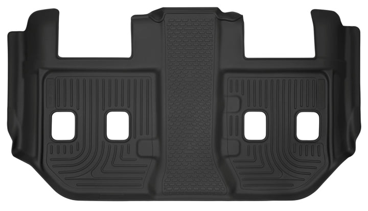 Husky Liners 15 Cadillac Escalade ESV / Chevy Suburban X-Act Contour Black 3rd Row Floor Liners - Bull Strap