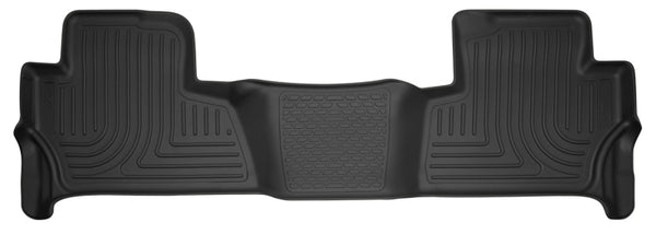 Husky Liners 15 Chevrolet Tahoe / 15 GMC Yukon X-Act Contour Black 2nd Seat Floor Liners - Bull Strap