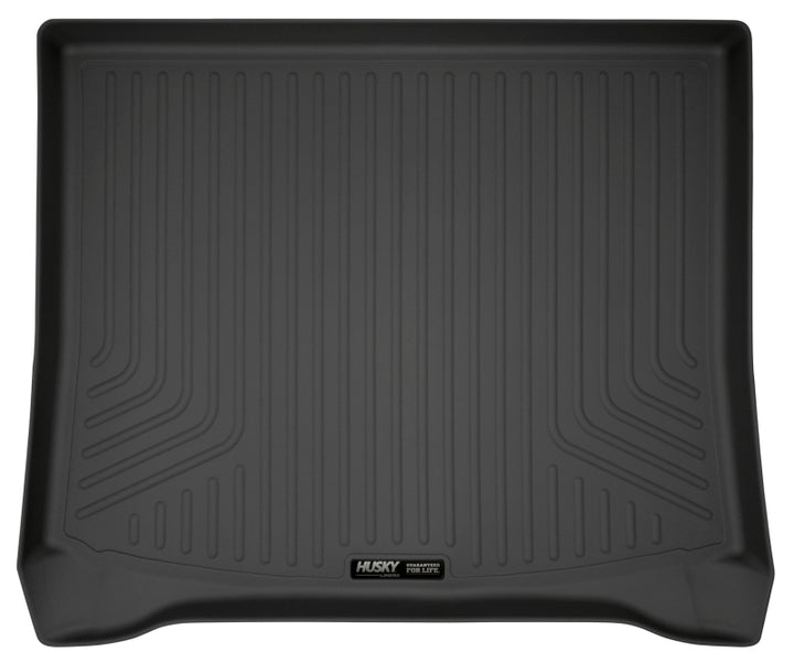 Husky Liners 17-18 Jeep Compass Weatherbeater Black Rear Cargo Liner - Bull Strap