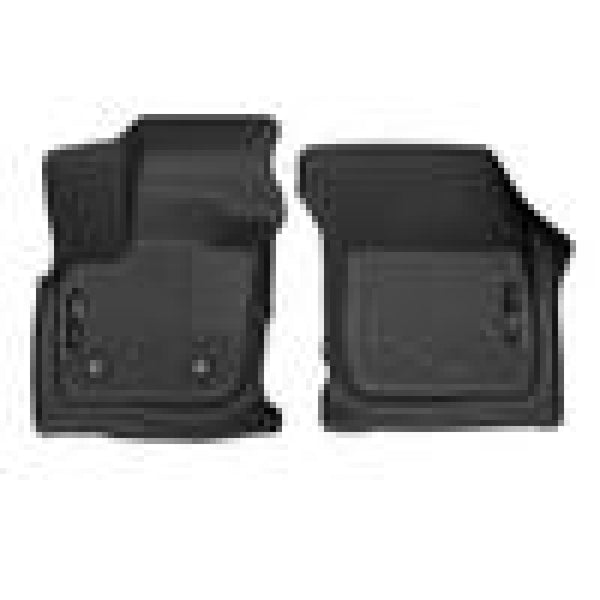 Husky Liners 17-20 Ford Fusion / 17-20 Lincoln MKZ X-Act Front Floor Liners - Black - Bull Strap