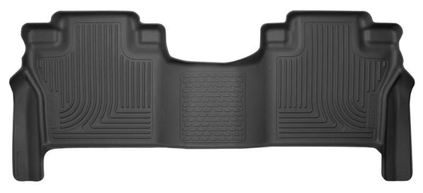 Husky Liners 17-21 Titan CC / 16-21 Titan XD CC w/ Front Buckets X-act 2nd Seat Floor Liner BLK - Bull Strap