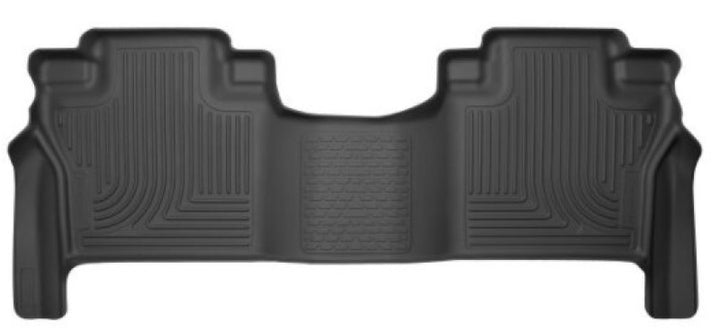 Husky Liners 17-21 Titan CC / 16-21 Titan XD CC w/ Front Buckets X-act 2nd Seat Floor Liner BLK - Bull Strap
