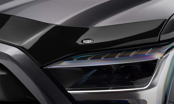 Husky Liners 17-22 Honda CR-V Aeroskin Hood Protector - Smoke - Bull Strap