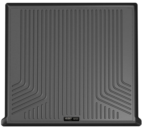 Husky Liners 19-20 Honda Passport Weatherbeater Black Rear Cargo Liner - Bull Strap