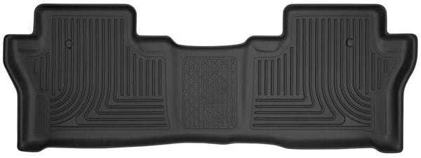 Husky Liners 19-21 Honda Passport / 16-21 Honda Pilot X-act Contour Series 2nd Seat Floor Liner BLK - Bull Strap