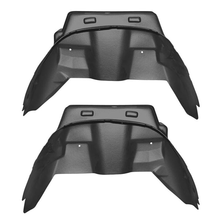 Husky Liners 19-21 Ram 1500 Wheel Well Guards Rear - Black - Bull Strap