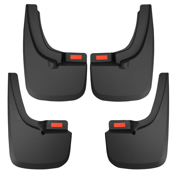 Husky Liners 19-22 Ford Ranger Front & Rear Mud Guard Set - Bull Strap