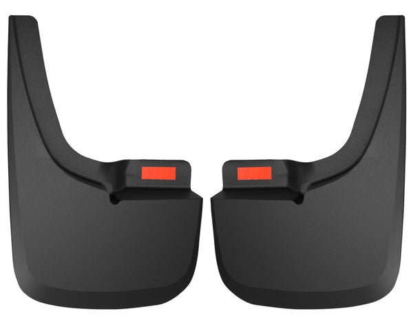 Husky Liners 19-22 Ford Ranger Rear Custom Mud Guards - Black - Bull Strap
