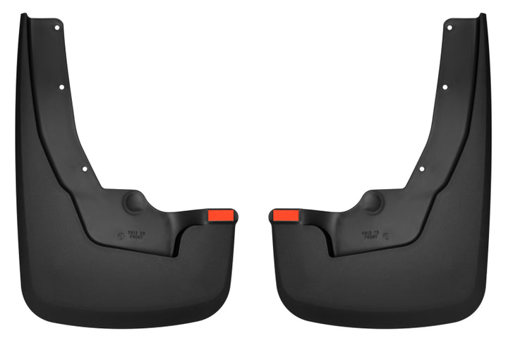 Husky Liners 19-22 RAM 1500 w/ OEM Fender Flares Custom-Molded Front Mud Guards - Bull Strap