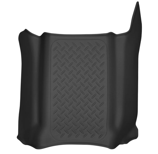 Husky Liners 19-23 Chevrolet Silverado 1500 CC/DC X-Act Contour Black Center Hump Floor Liner - Bull Strap