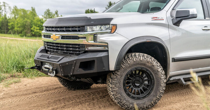 Husky Liners 19-23 Chevrolet Silverado 1500 RVL Fender Flares - 4 Piece Set - Bull Strap