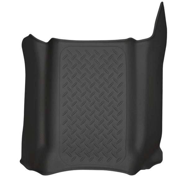 Husky Liners 19-23 Chevrolet Silverado CC & DC / 19-20 GMC Sierra Center Hump Black Floor Liner - Bull Strap