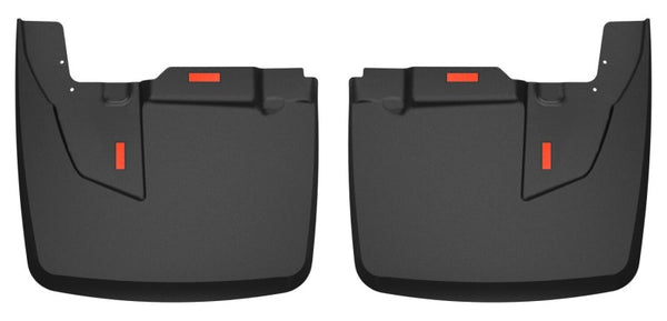 Husky Liners 19-23 Dodge Ram 3500 DUAL REAR WHEELS OEM Fender Flares - Bull Strap