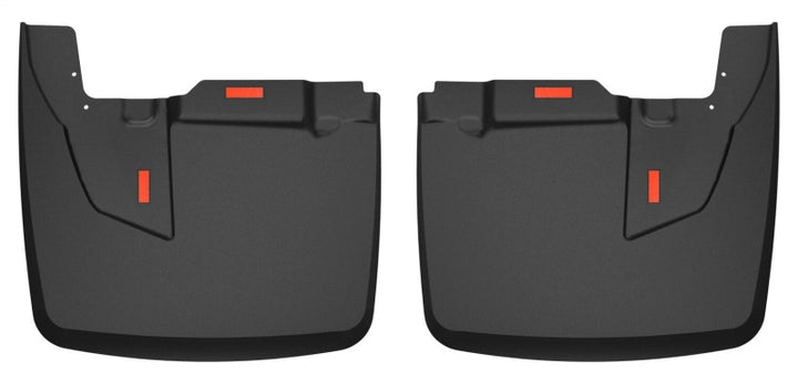 Husky Liners 19-23 Dodge Ram 3500 DUAL REAR WHEELS OEM Fender Flares - Bull Strap