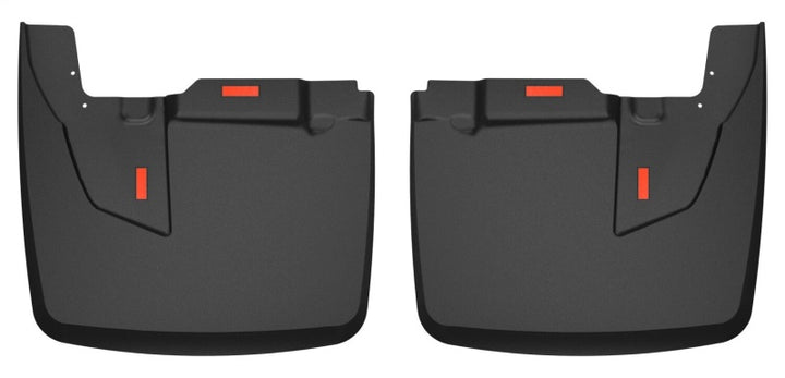 Husky Liners 19-23 Dodge Ram 3500 DUAL REAR WHEELS OEM Fender Flares - Bull Strap
