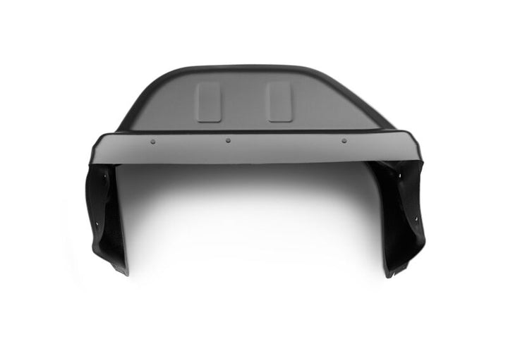 Husky Liners 19-23 GMC Sierra 1500 Black Rear Wheel Well Guards - Bull Strap