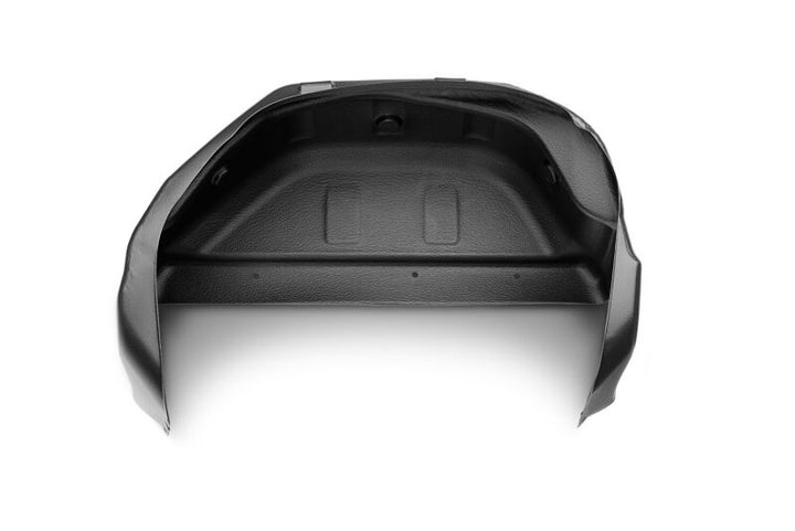 Husky Liners 19-23 GMC Sierra 1500 Black Rear Wheel Well Guards - Bull Strap