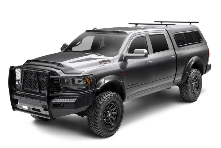 Husky Liners 19-23 RAM 2500/3500 DRT Style Fender Flares (Smooth) 4pc - Blk - Bull Strap
