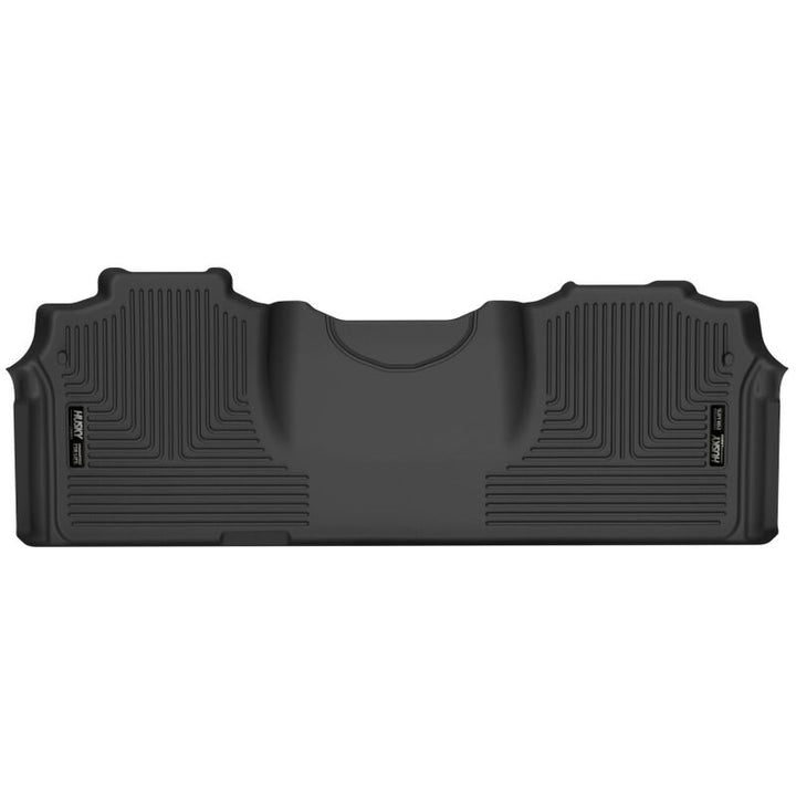 Husky Liners 19-23 RAM 2500/3500 Mega Cab X-ACT 2nd Seat Floor Liner Full Coverage - Black - Bull Strap