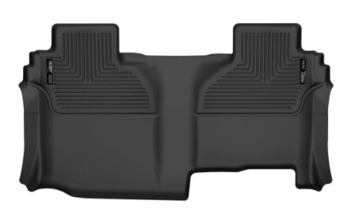 Husky Liners 19-23 RAM 2500/3500 Mega Cab X-ACT 2nd Seat Floor Liner Full Coverage - Black - Bull Strap