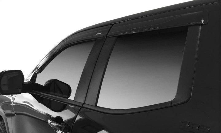 Husky Liners 19-24 Nissan Altima Ventvisor Low Profile (4pc) - Smoke - Bull Strap