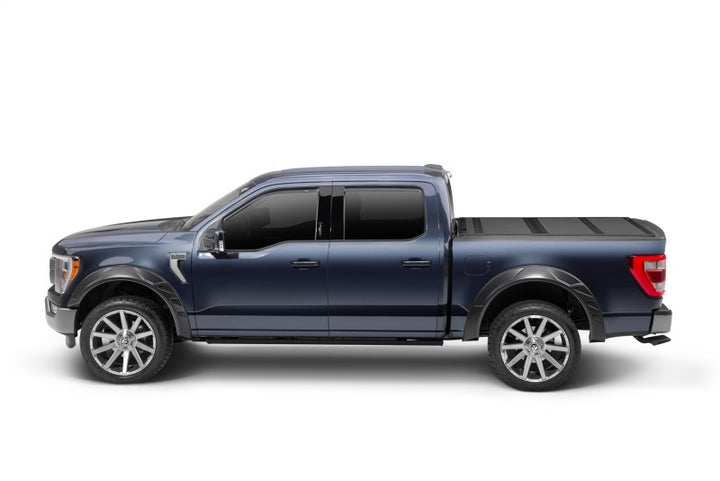 Husky Liners 19-24 RAM 1500 Excl. Rebel/TRX DRT Style Fender Flares (Smooth) 4pc - Blk - Bull Strap