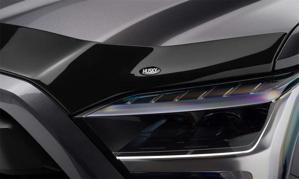 Husky Liners 19-25 RAM 1500 (Excl. Rebel/TRX) Aeroskin Hood Protector - Smoke - Bull Strap