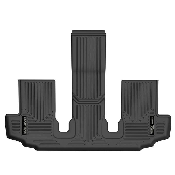 Husky Liners 20-21 Highlander All / 2021 Highlander XSE X-act Contour Series 3rd Seat Liners - Black - Bull Strap