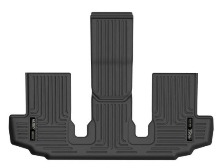 Husky Liners 20-21 Highlander L/LE/Limited/Platinum/XLE/XSE Weatherbeater 3rd Seat Liner - Black - Bull Strap