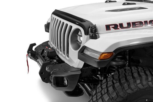 Husky Liners 20-25 Jeep Gladiator / 18-25 Wrangler JL/JLU (Incl. 4xe) Aeroskin II - Tex. Blk - Bull Strap