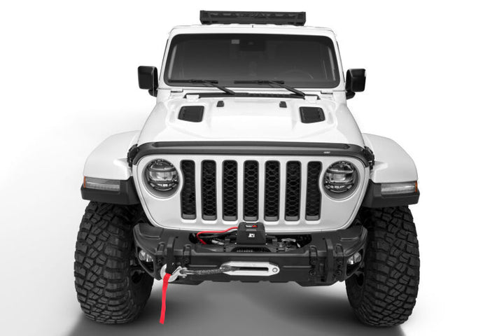 Husky Liners 20-25 Jeep Gladiator / 18-25 Wrangler JL/JLU (Incl. 4xe) Aeroskin II - Tex. Blk - Bull Strap