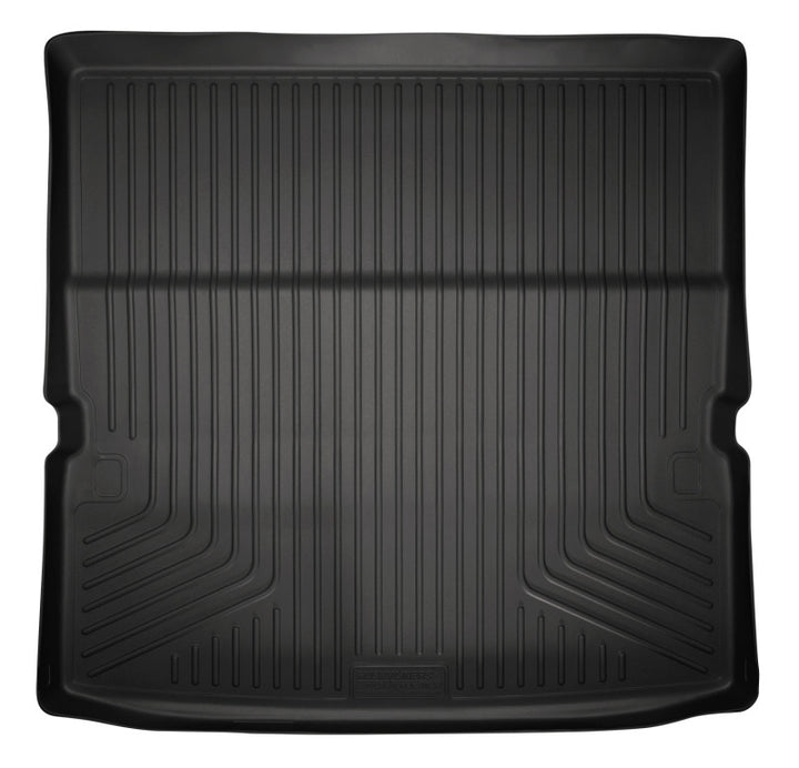 Husky Liners 2011 Infiniti QX56 WeatherBeater Black Rear Cargo Liner (Behind 2nd Seat) - Bull Strap