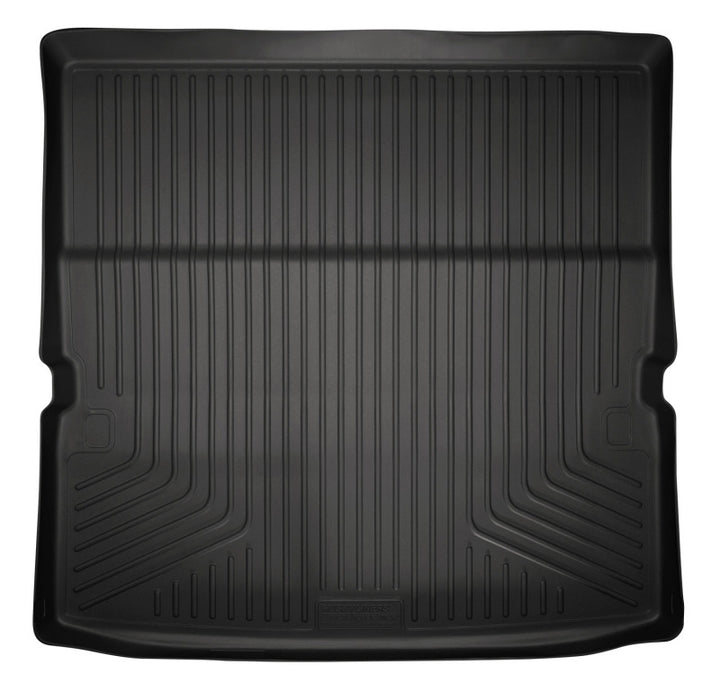 Husky Liners 2011 Infiniti QX56 WeatherBeater Black Rear Cargo Liner (Behind 2nd Seat) - Bull Strap