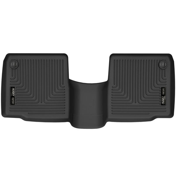 Husky Liners 2015 Ford Explorer X-Act Contour Black 2nd Seat Floor Liners - Bull Strap
