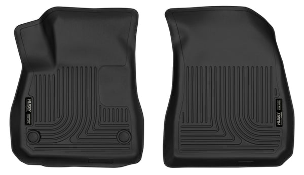 Husky Liners 2016+ Chevrolet Malibu X-Act Contour Black Front Floor Liners - Bull Strap