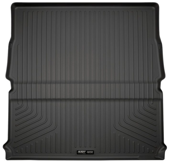 Husky Liners 2016 Honda Pilot Classic Style Black Rear Cargo Liner - Bull Strap
