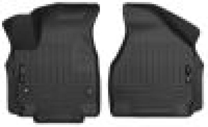 Husky Liners 2017 Chrysler Pacifica WeatherBeater Front Row Black Floor Liners - Bull Strap