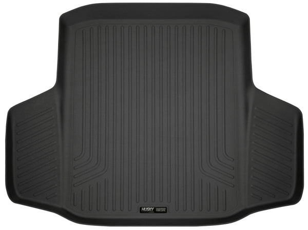 Husky Liners 2018 Honda Accord WeatherBeater Cargo Liner - Black (Sedan Models Only) - Bull Strap