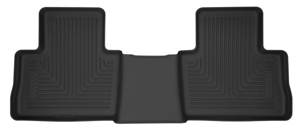 Husky Liners 2019 Toyota Rav 4 X-Act Contour Black Floor Liner (2nd Seat) - Bull Strap