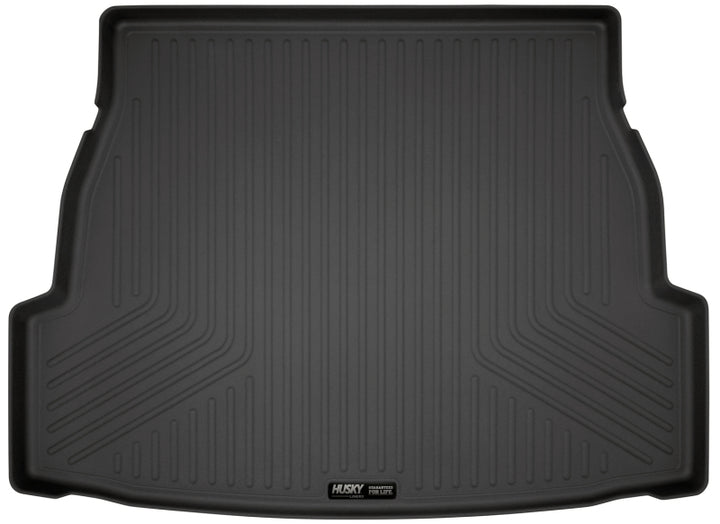 Husky Liners 2019 Toyota Rav4 Weatherbeater Black Rear Cargo Liner - Bull Strap