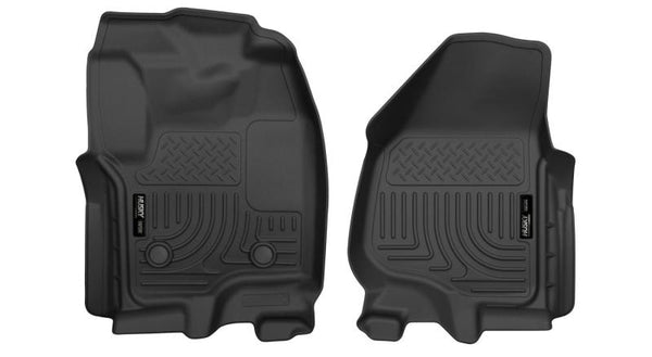 Husky Liners 2020 Ford Escape X-Act Contour Front Black Floor Liners - Bull Strap