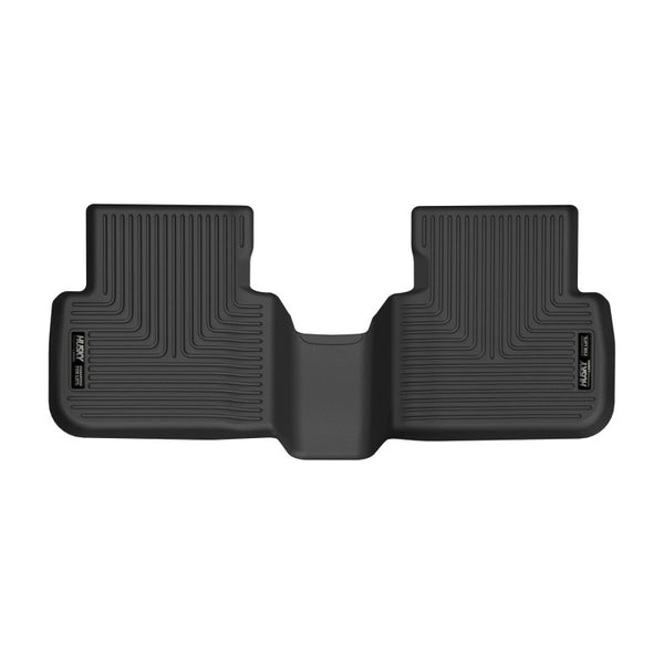 Husky Liners 2021 Jeep Grand Cherokee L X-act Counter Rear Floor Liner (Black) - Bull Strap