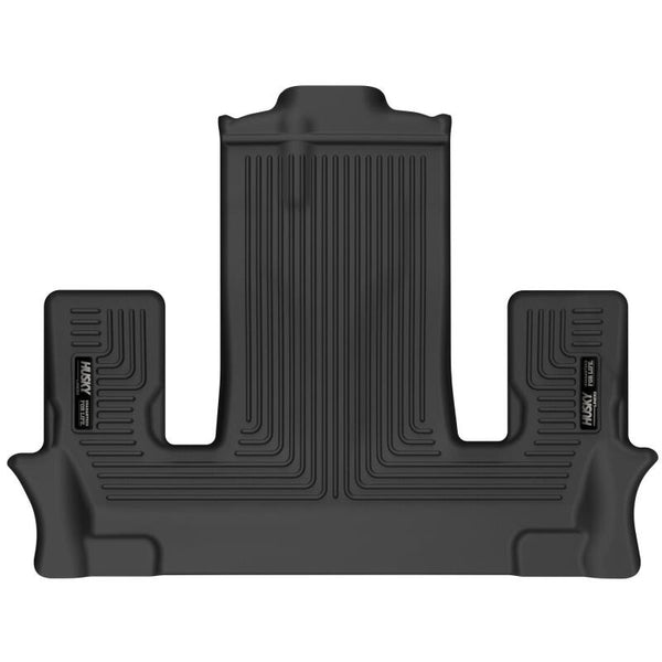 Husky Liners 2022 Ford Explorer w/2nd Row Seats & No Cnsl X-Act Contour Floor Liner (3rd Seat) - Blk - Bull Strap